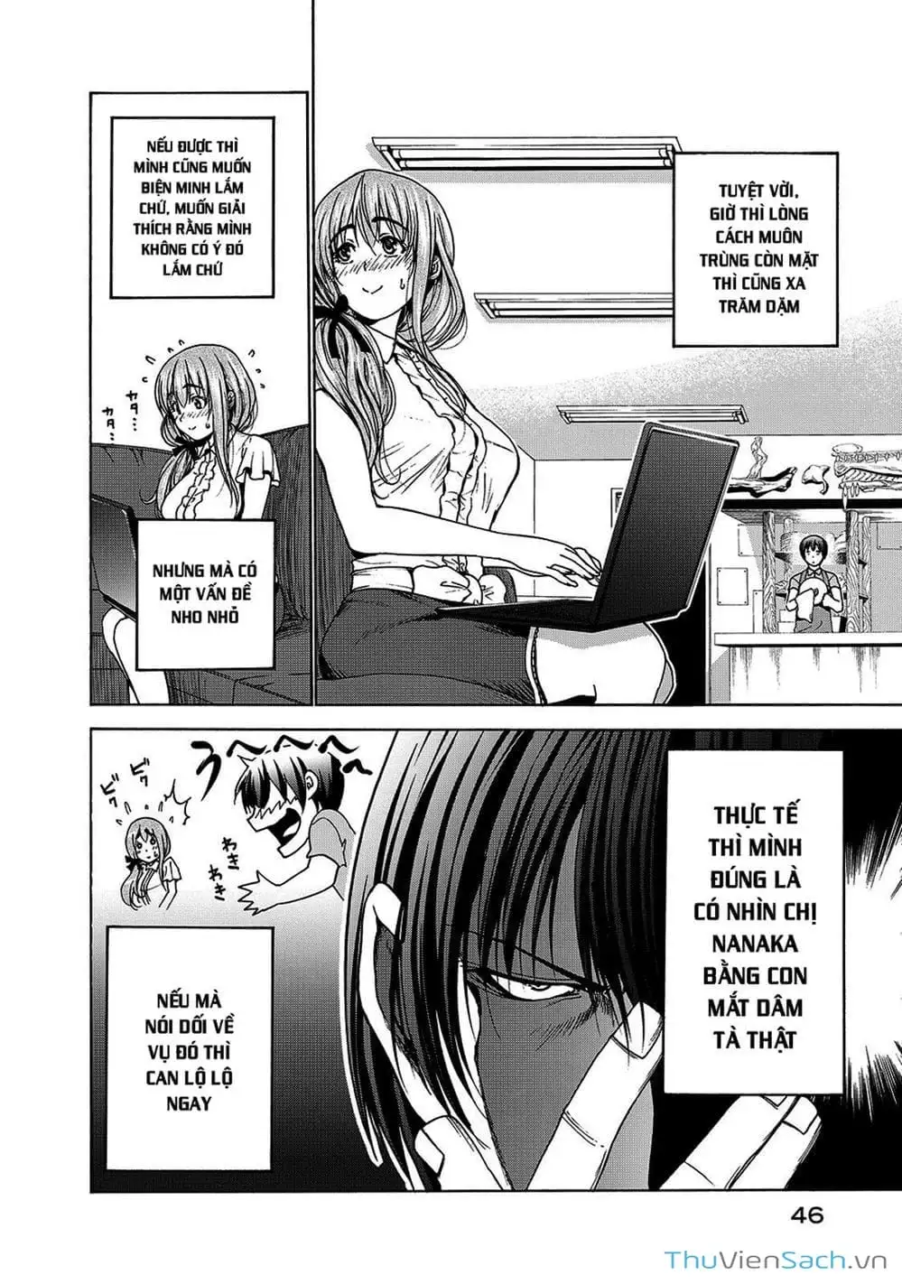 Truyện Tranh Cô Gái Thích Lặn - Grand Blue trang 3