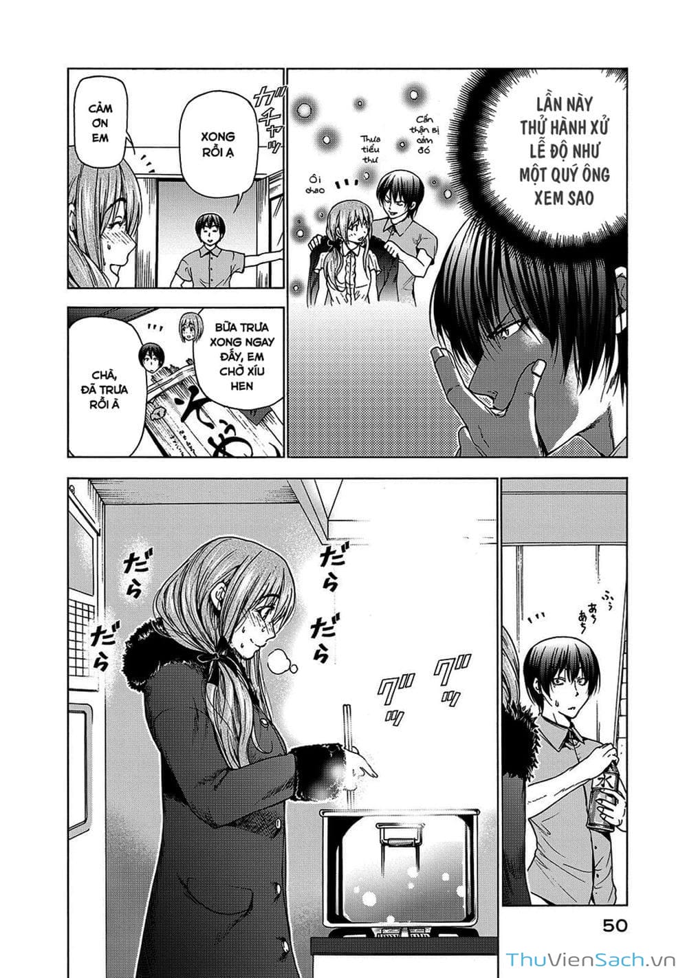 Truyện Tranh Cô Gái Thích Lặn - Grand Blue trang 3