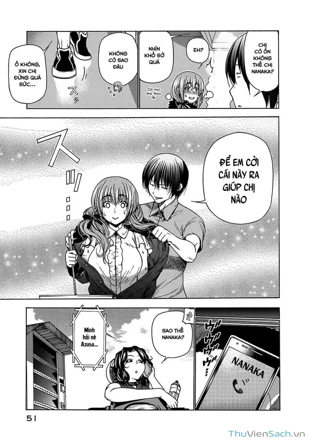 Truyện Tranh Cô Gái Thích Lặn - Grand Blue trang 3