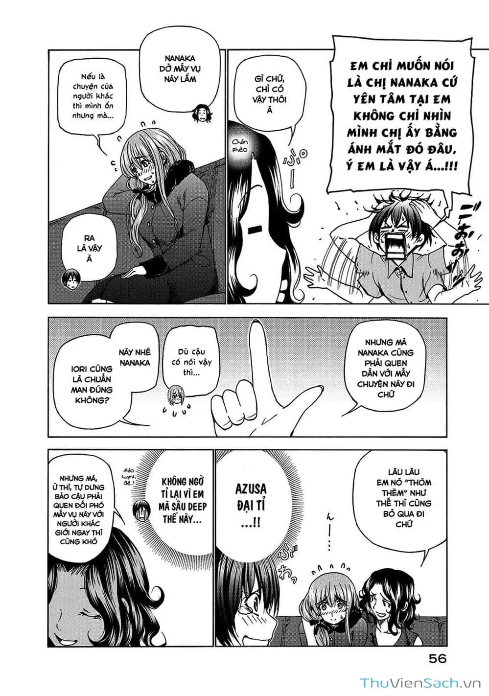 Truyện Tranh Cô Gái Thích Lặn - Grand Blue trang 3