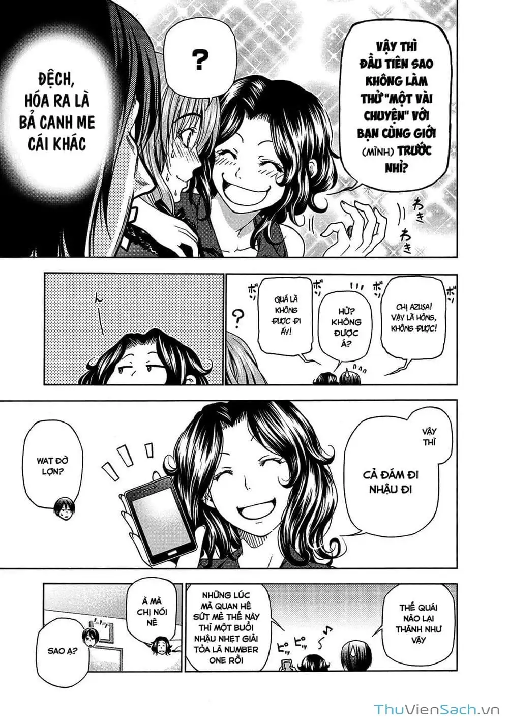 Truyện Tranh Cô Gái Thích Lặn - Grand Blue trang 3