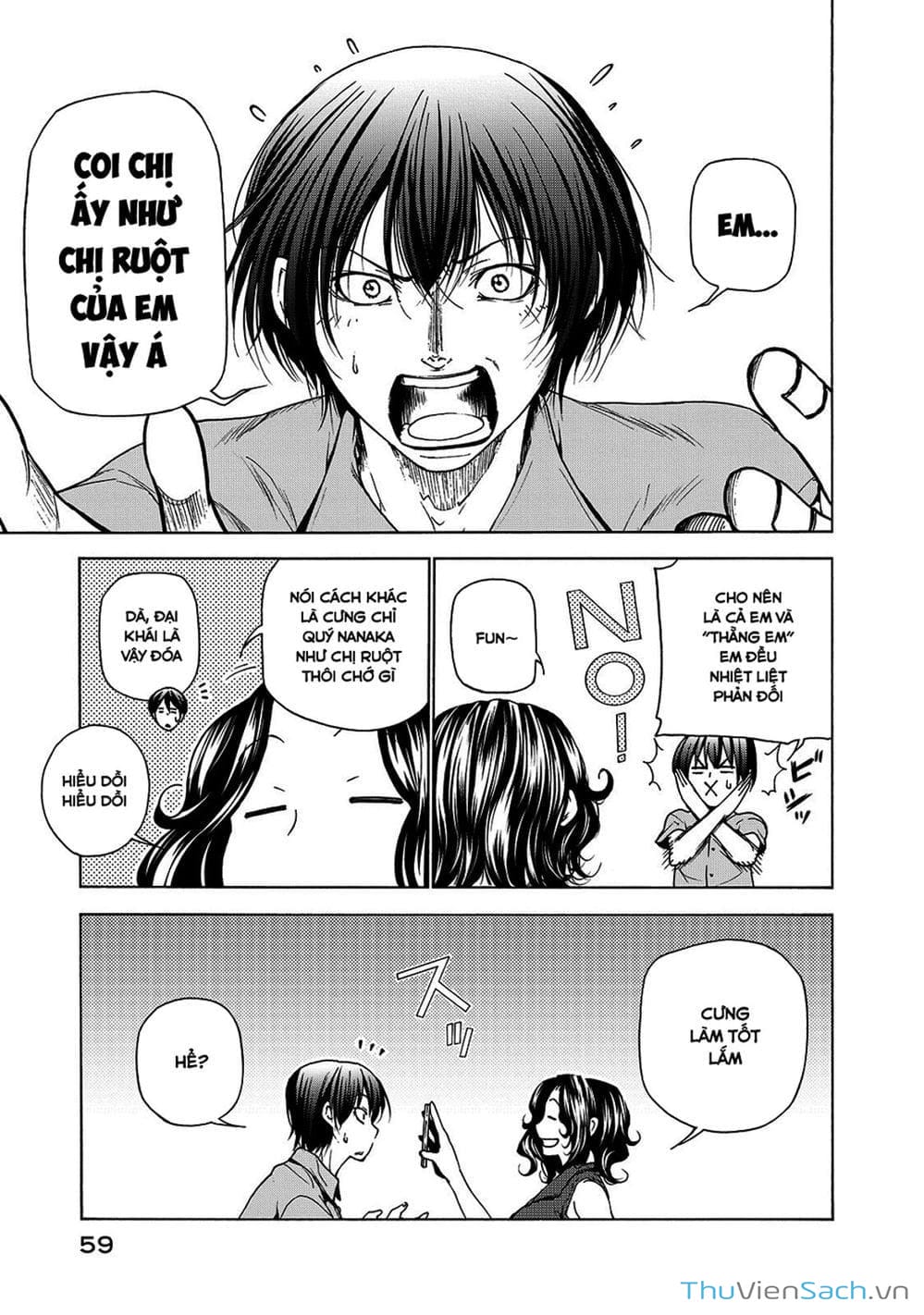 Truyện Tranh Cô Gái Thích Lặn - Grand Blue trang 3