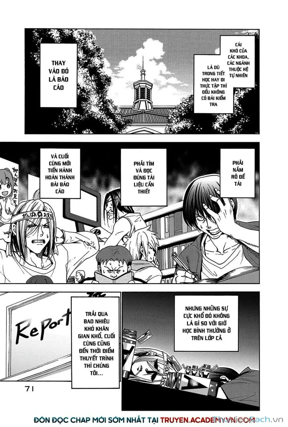 Truyện Tranh Cô Gái Thích Lặn - Grand Blue trang 3