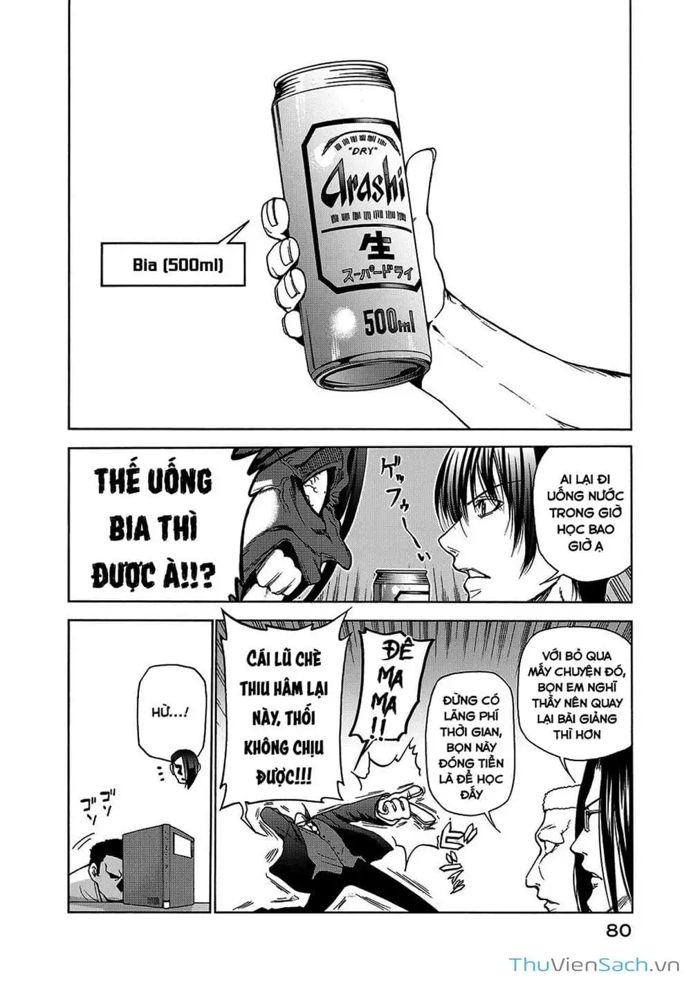 Truyện Tranh Cô Gái Thích Lặn - Grand Blue trang 3