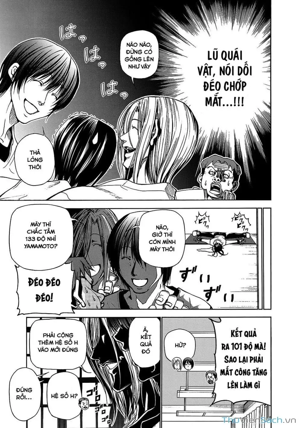 Truyện Tranh Cô Gái Thích Lặn - Grand Blue trang 3