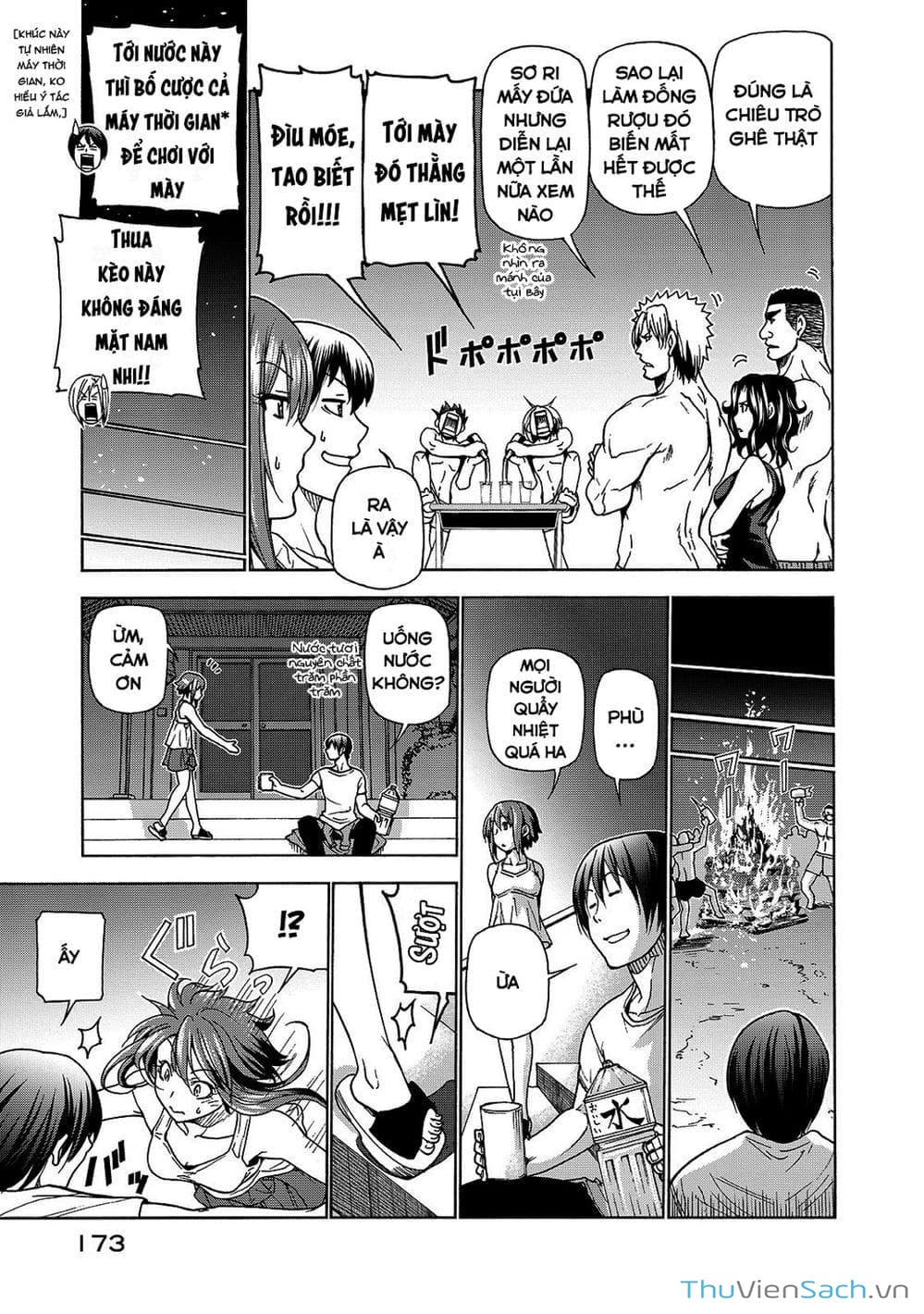 Truyện Tranh Cô Gái Thích Lặn - Grand Blue trang 3