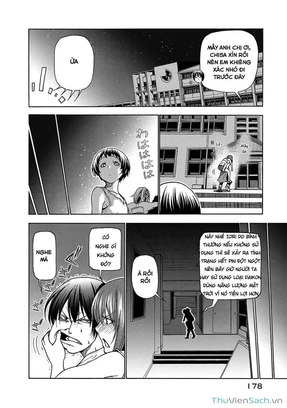 Truyện Tranh Cô Gái Thích Lặn - Grand Blue trang 3