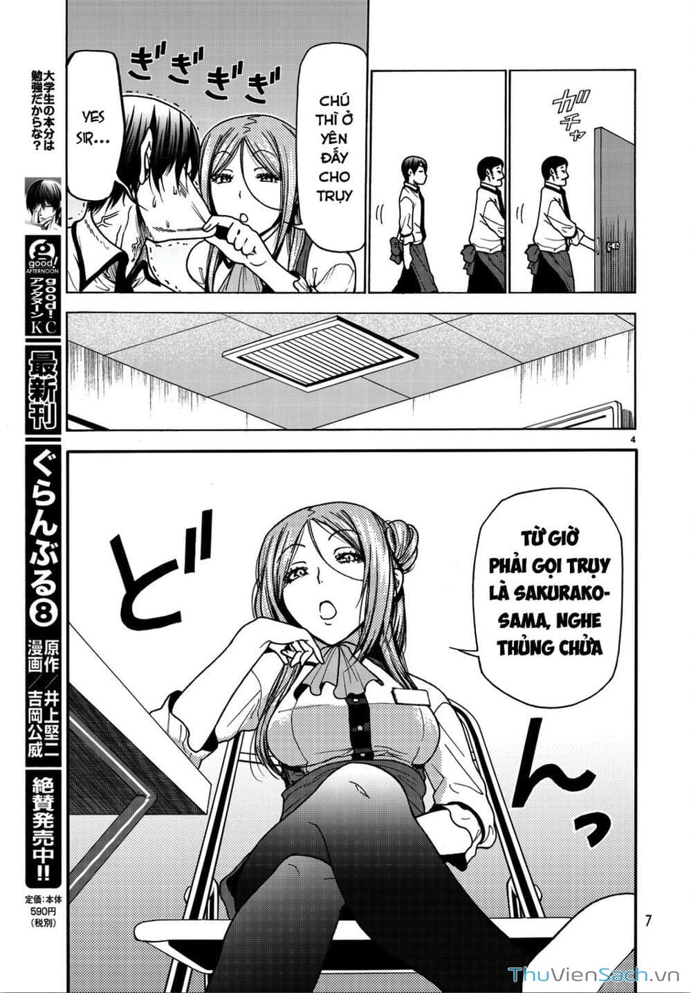 Truyện Tranh Cô Gái Thích Lặn - Grand Blue trang 3