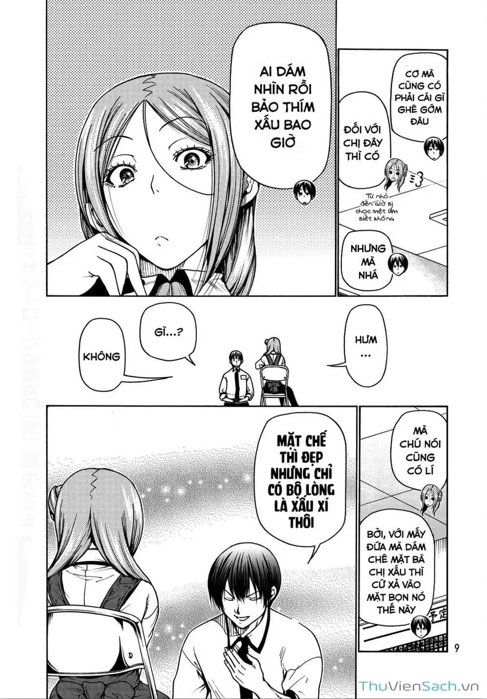 Truyện Tranh Cô Gái Thích Lặn - Grand Blue trang 3