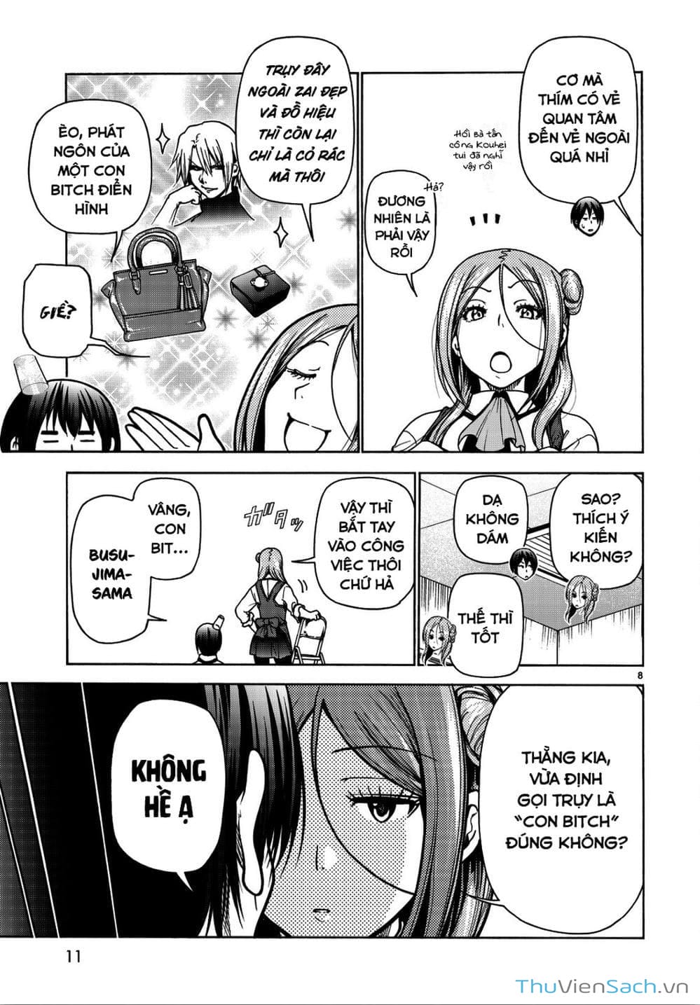 Truyện Tranh Cô Gái Thích Lặn - Grand Blue trang 3