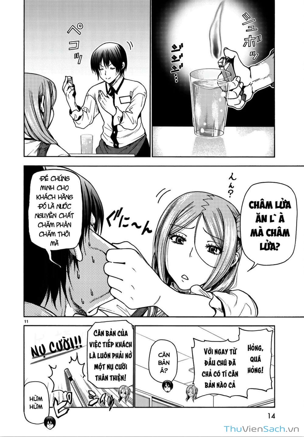 Truyện Tranh Cô Gái Thích Lặn - Grand Blue trang 3