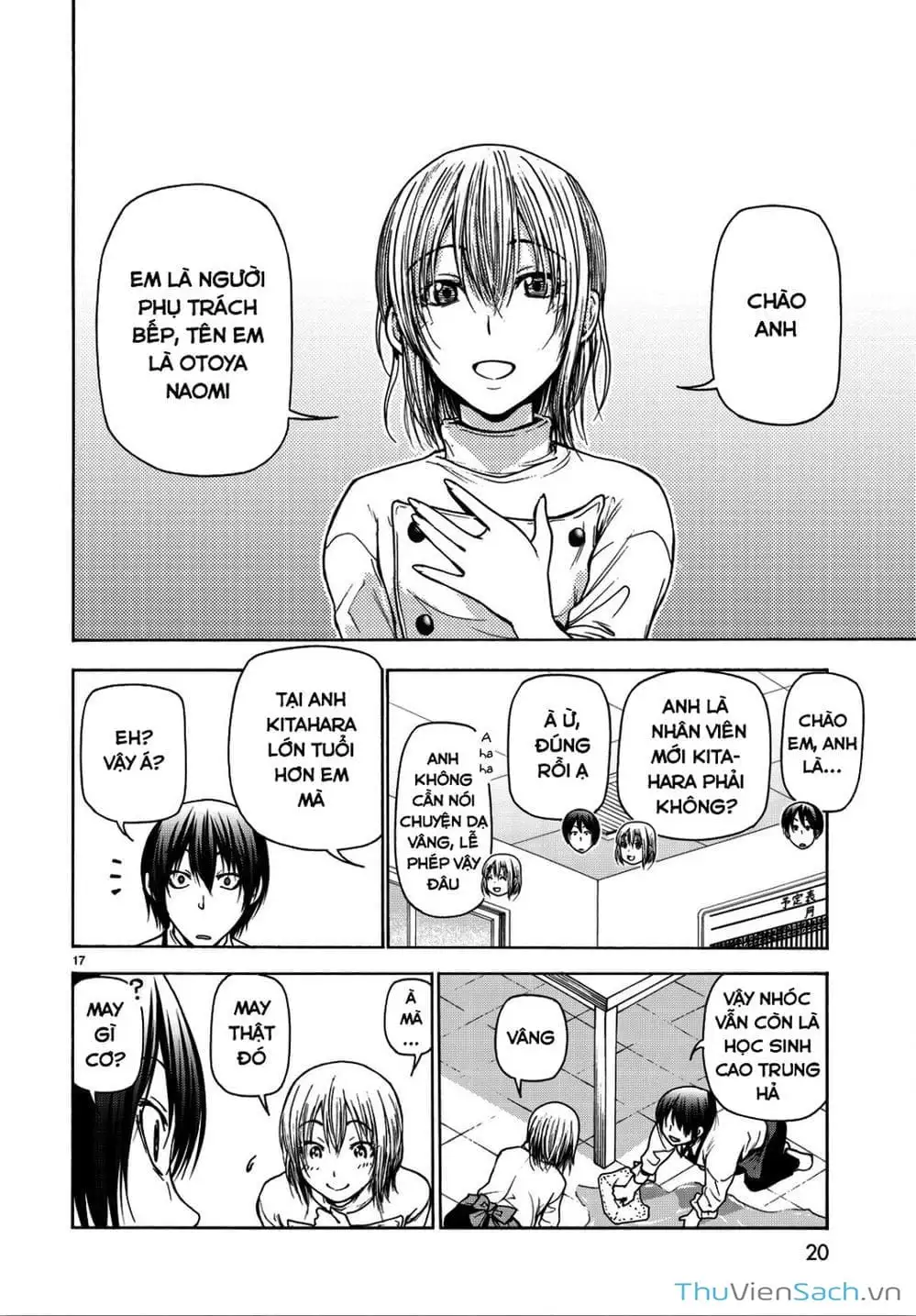 Truyện Tranh Cô Gái Thích Lặn - Grand Blue trang 3