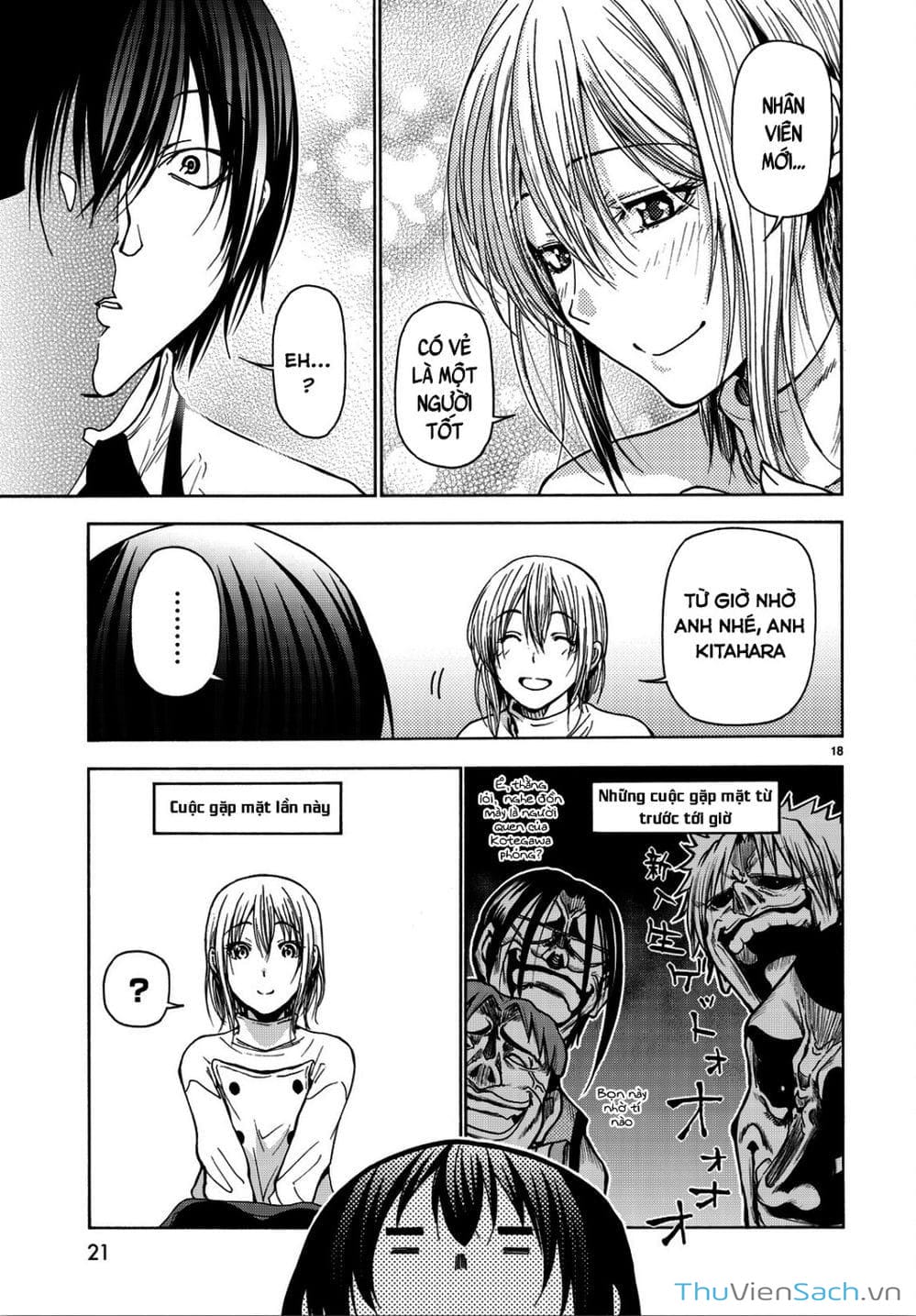 Truyện Tranh Cô Gái Thích Lặn - Grand Blue trang 3