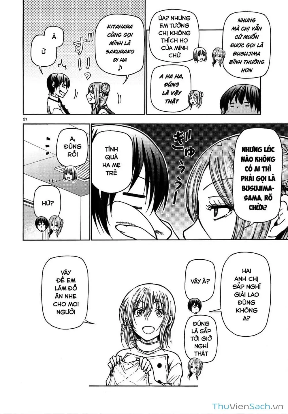 Truyện Tranh Cô Gái Thích Lặn - Grand Blue trang 3