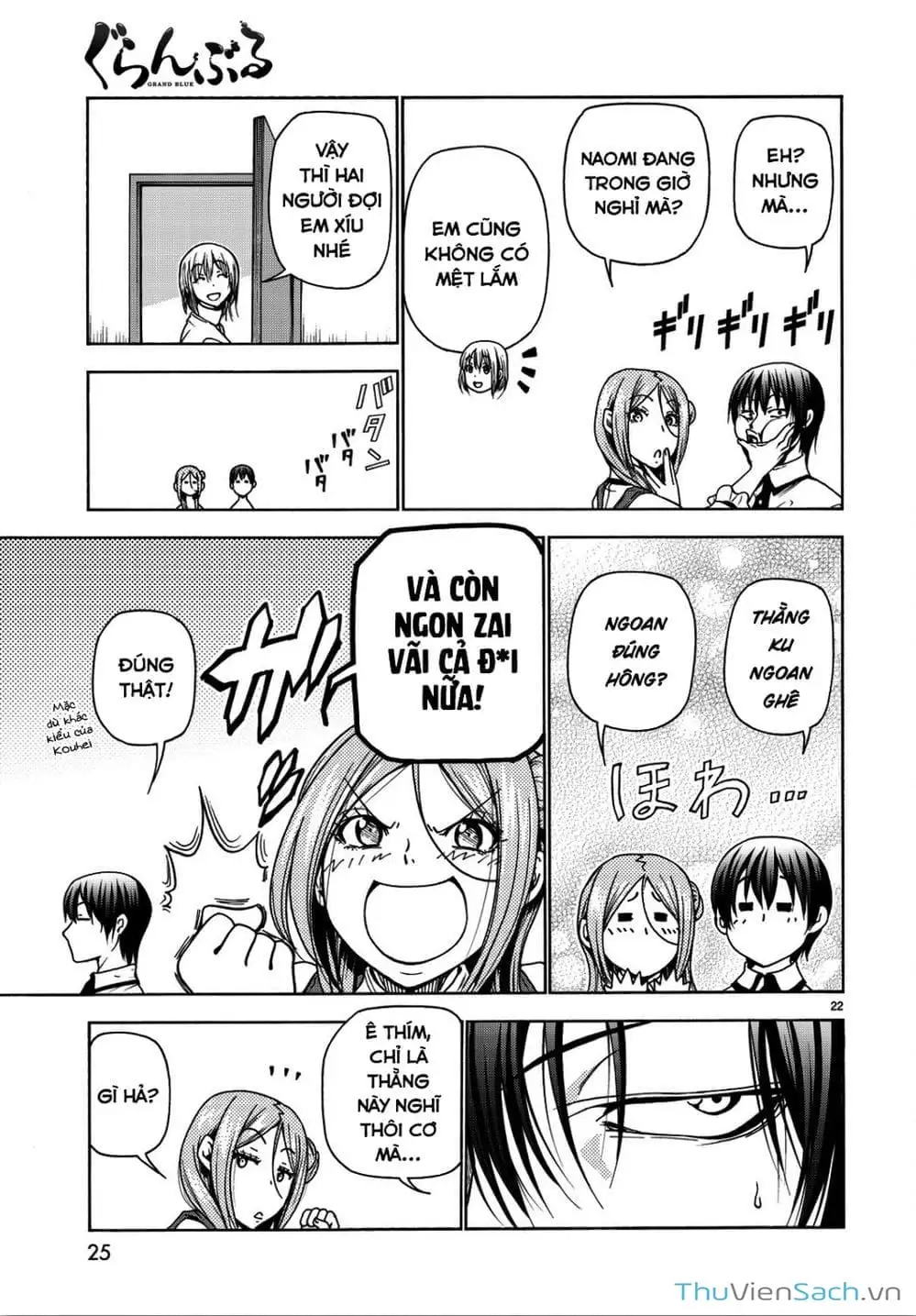 Truyện Tranh Cô Gái Thích Lặn - Grand Blue trang 3