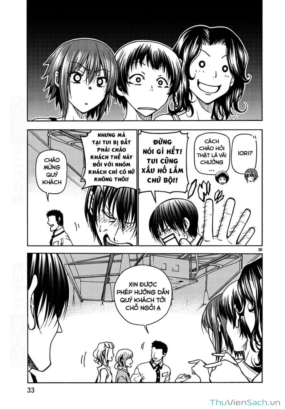 Truyện Tranh Cô Gái Thích Lặn - Grand Blue trang 3