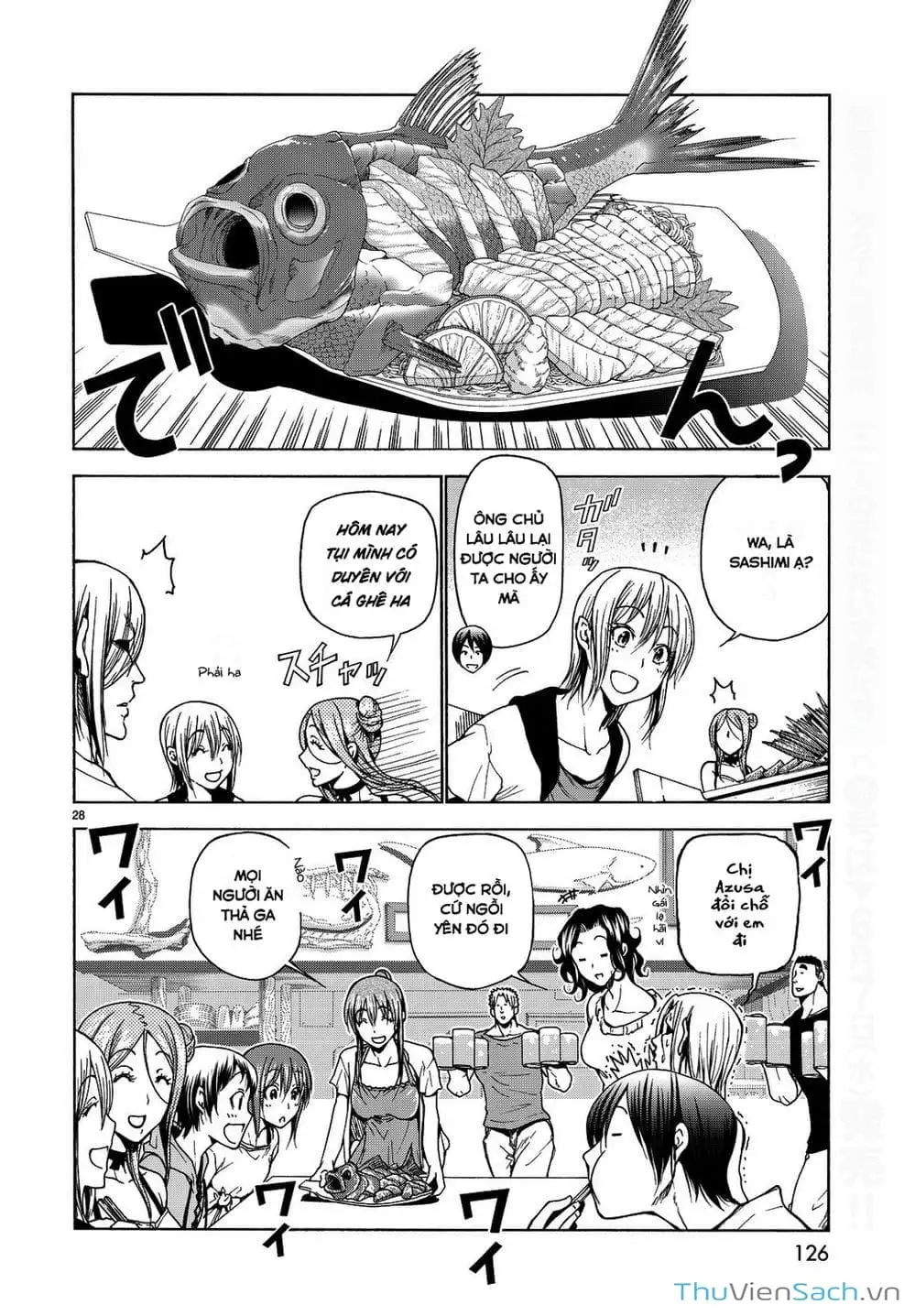 Truyện Tranh Cô Gái Thích Lặn - Grand Blue trang 3