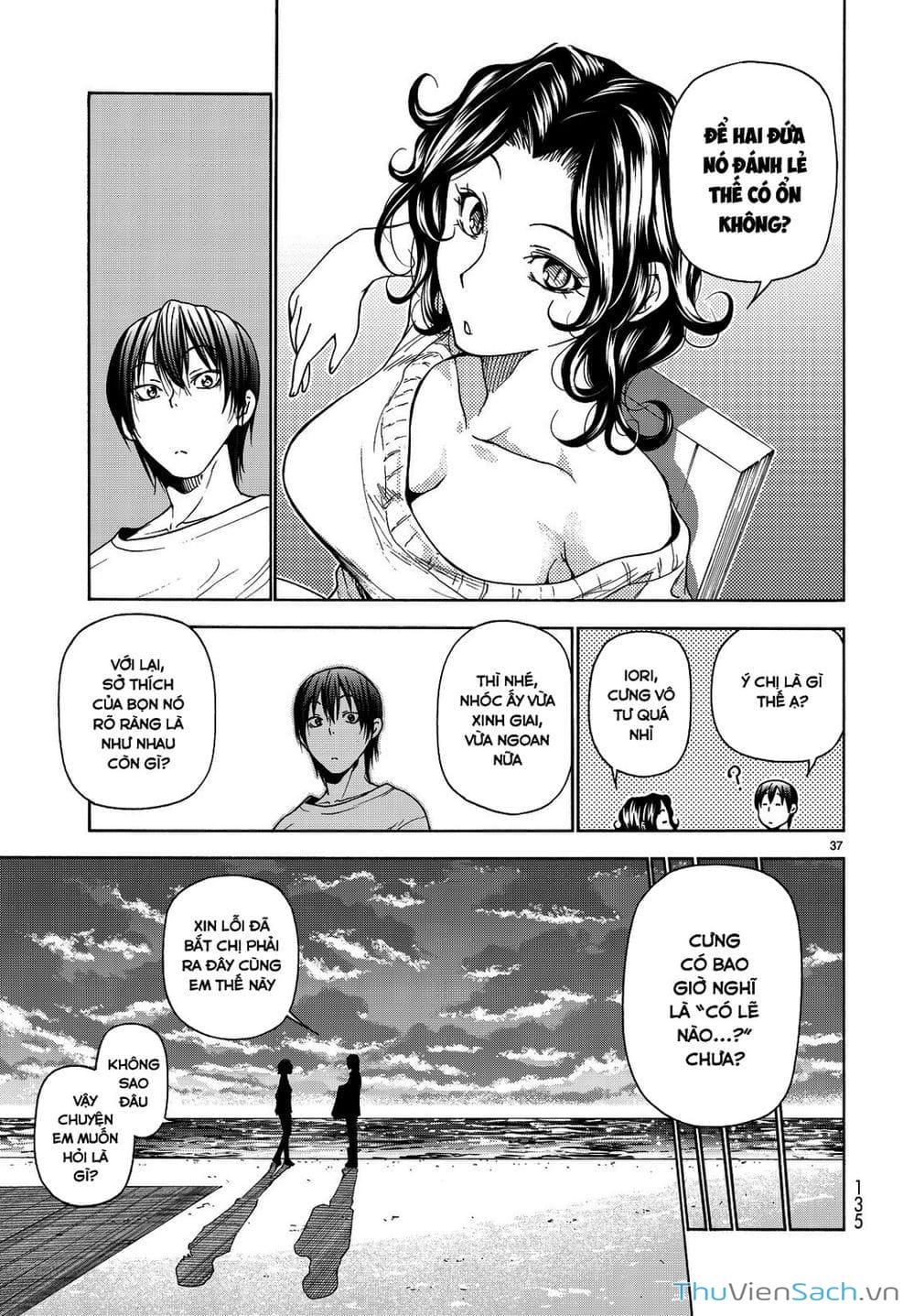 Truyện Tranh Cô Gái Thích Lặn - Grand Blue trang 3