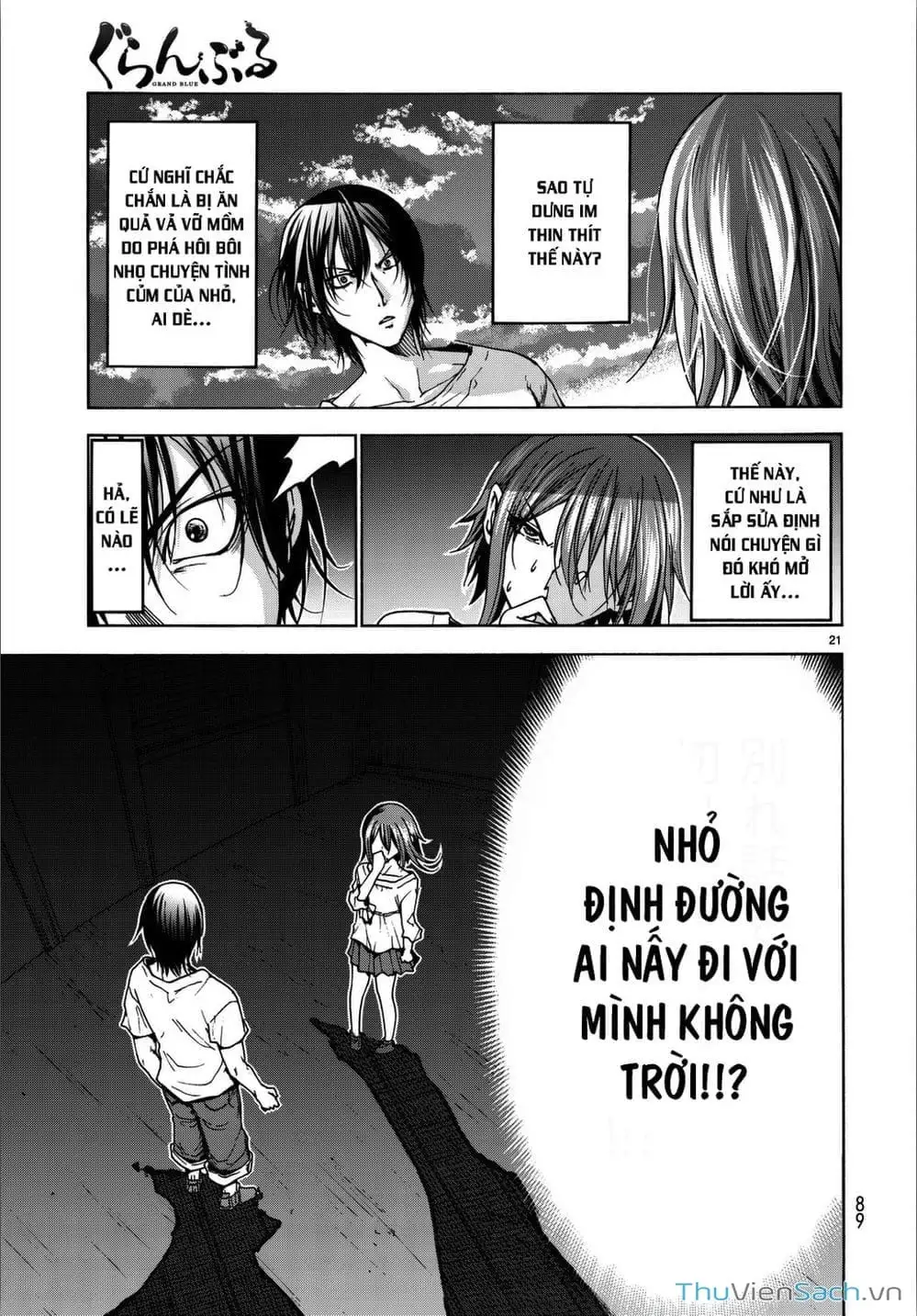 Truyện Tranh Cô Gái Thích Lặn - Grand Blue trang 3