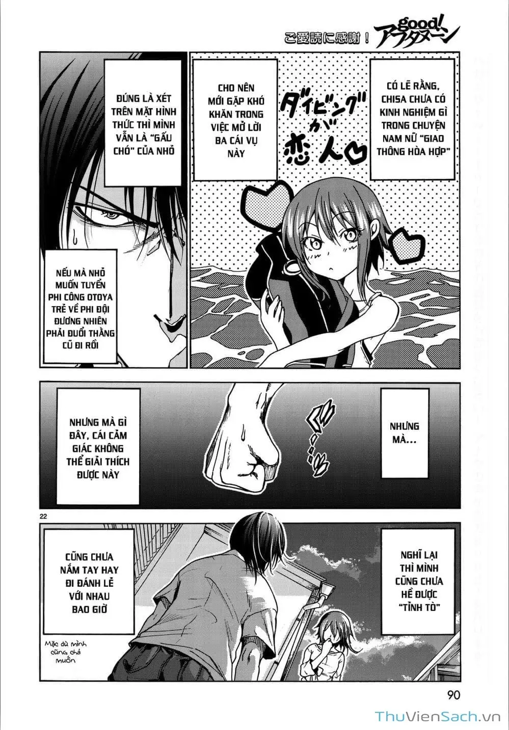 Truyện Tranh Cô Gái Thích Lặn - Grand Blue trang 3