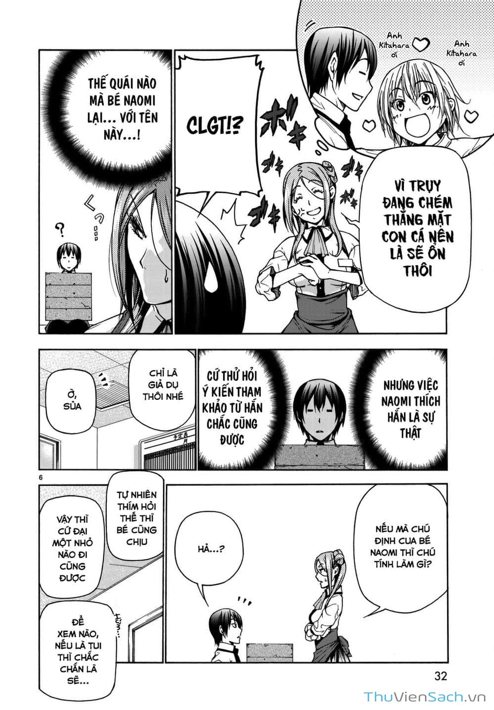 Truyện Tranh Cô Gái Thích Lặn - Grand Blue trang 3