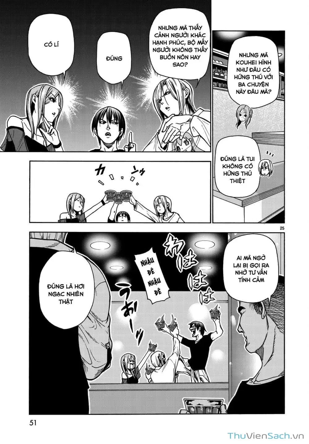 Truyện Tranh Cô Gái Thích Lặn - Grand Blue trang 3