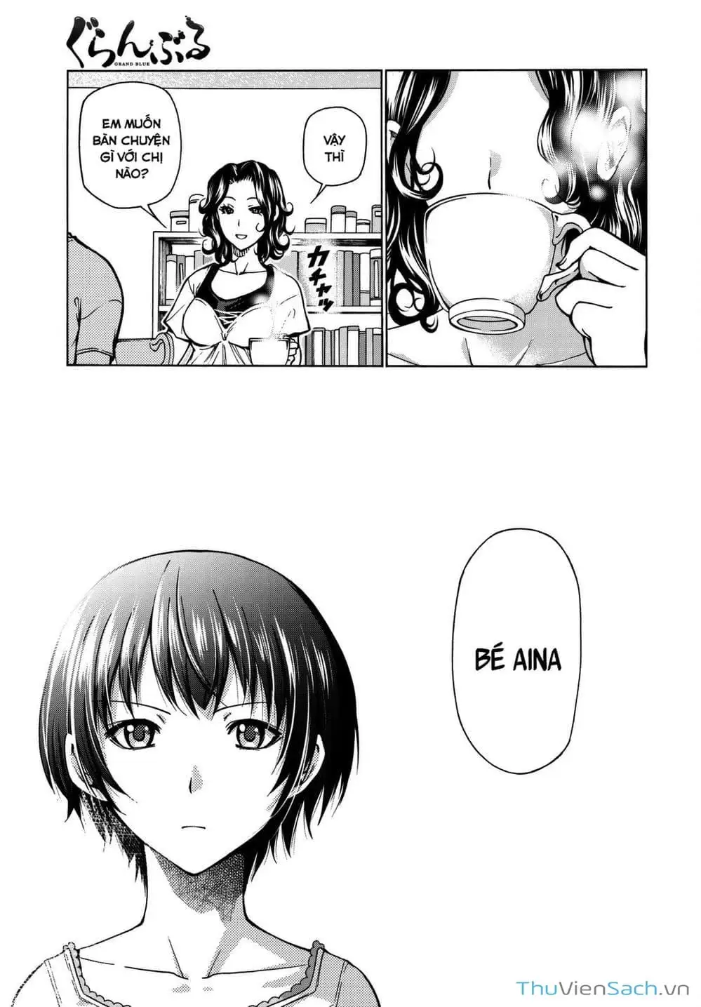 Truyện Tranh Cô Gái Thích Lặn - Grand Blue trang 3