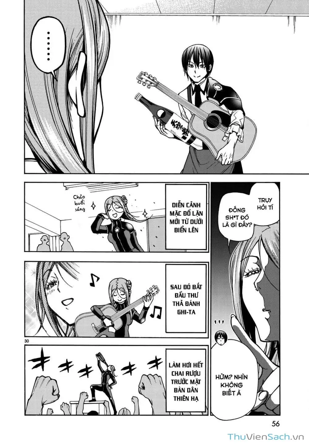 Truyện Tranh Cô Gái Thích Lặn - Grand Blue trang 3