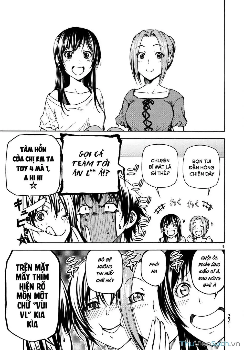 Truyện Tranh Cô Gái Thích Lặn - Grand Blue trang 3