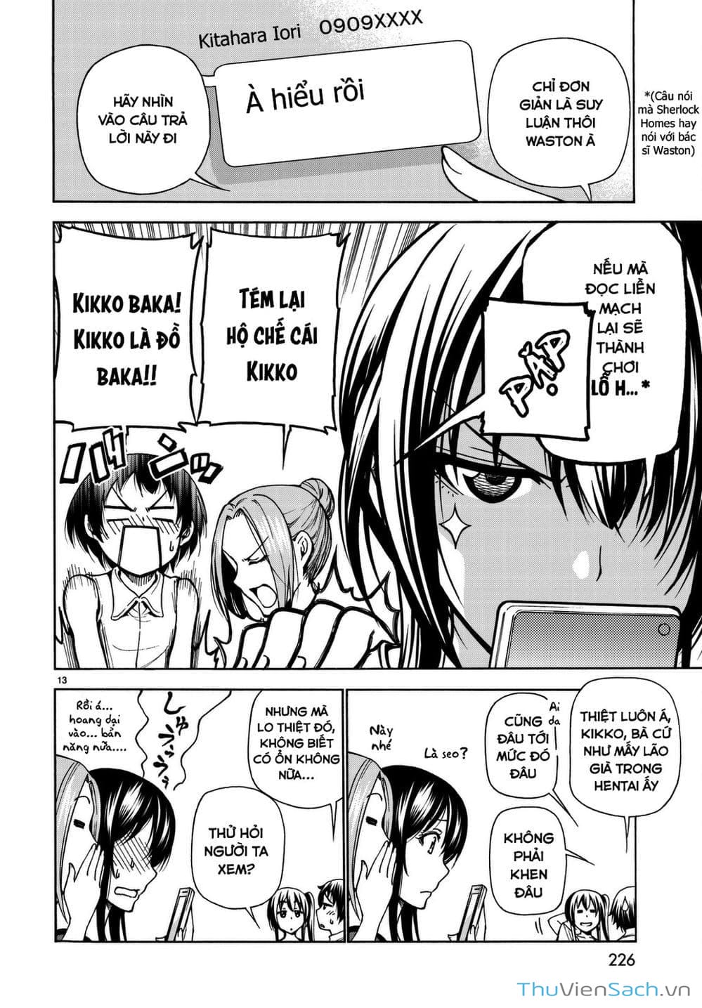 Truyện Tranh Cô Gái Thích Lặn - Grand Blue trang 3