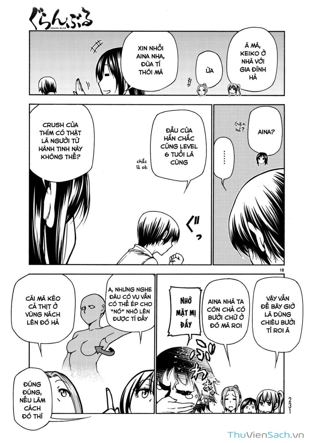 Truyện Tranh Cô Gái Thích Lặn - Grand Blue trang 3