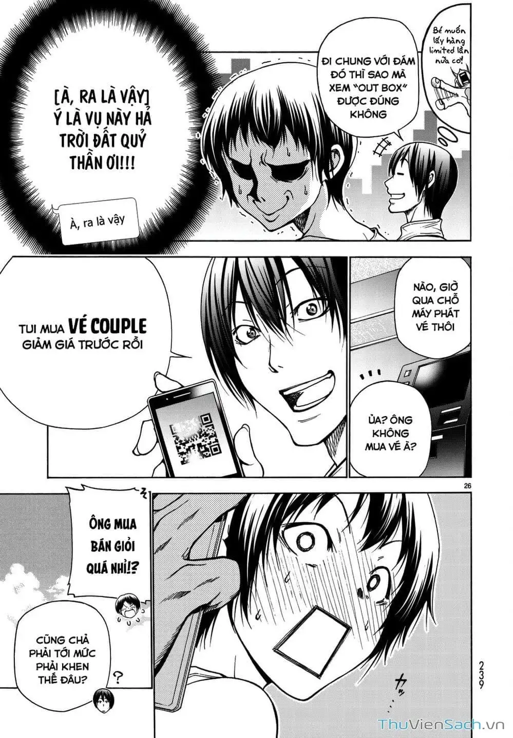 Truyện Tranh Cô Gái Thích Lặn - Grand Blue trang 3