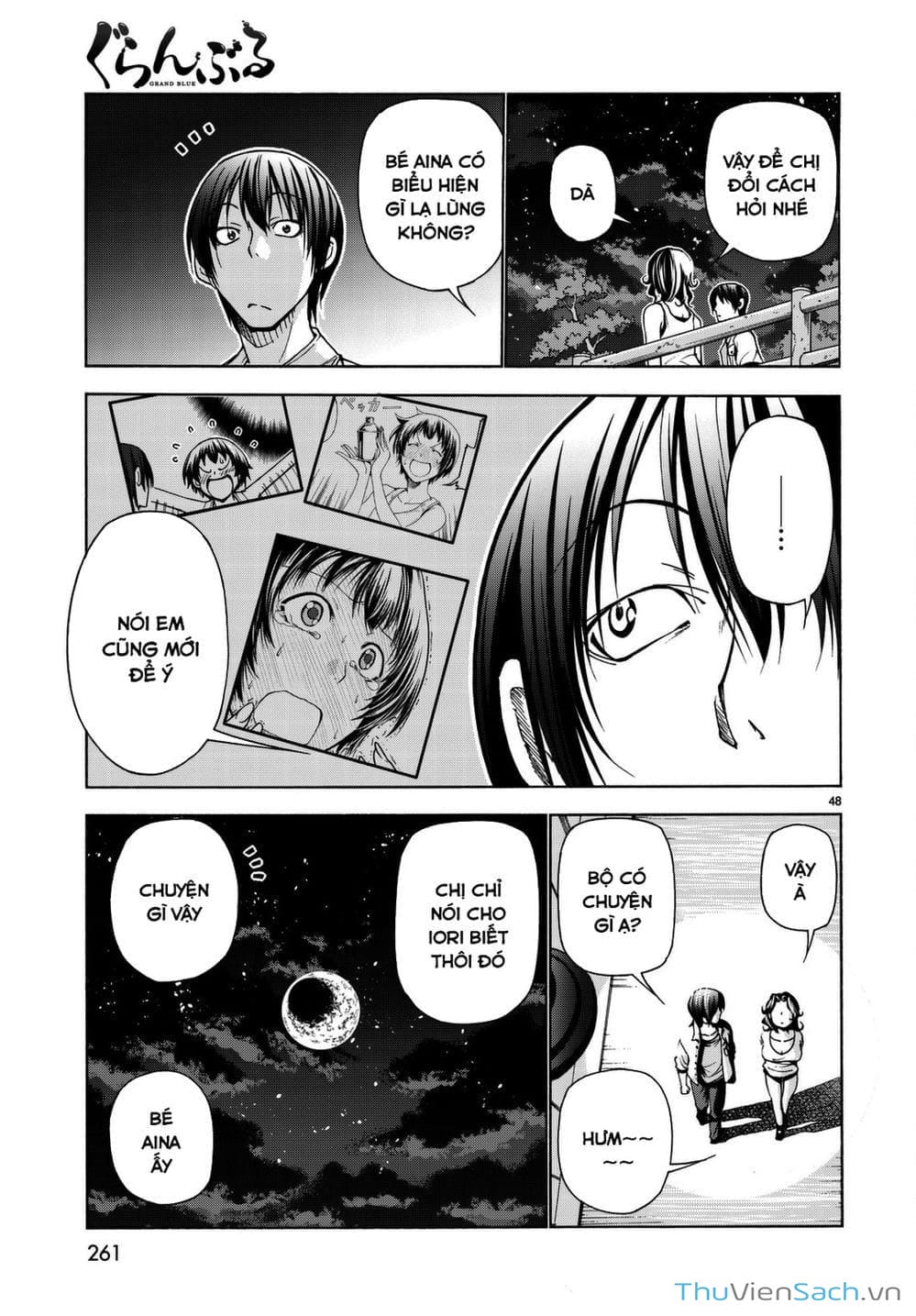 Truyện Tranh Cô Gái Thích Lặn - Grand Blue trang 3