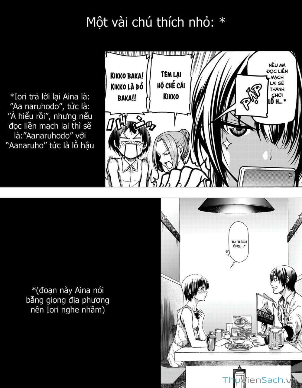 Truyện Tranh Cô Gái Thích Lặn - Grand Blue trang 3