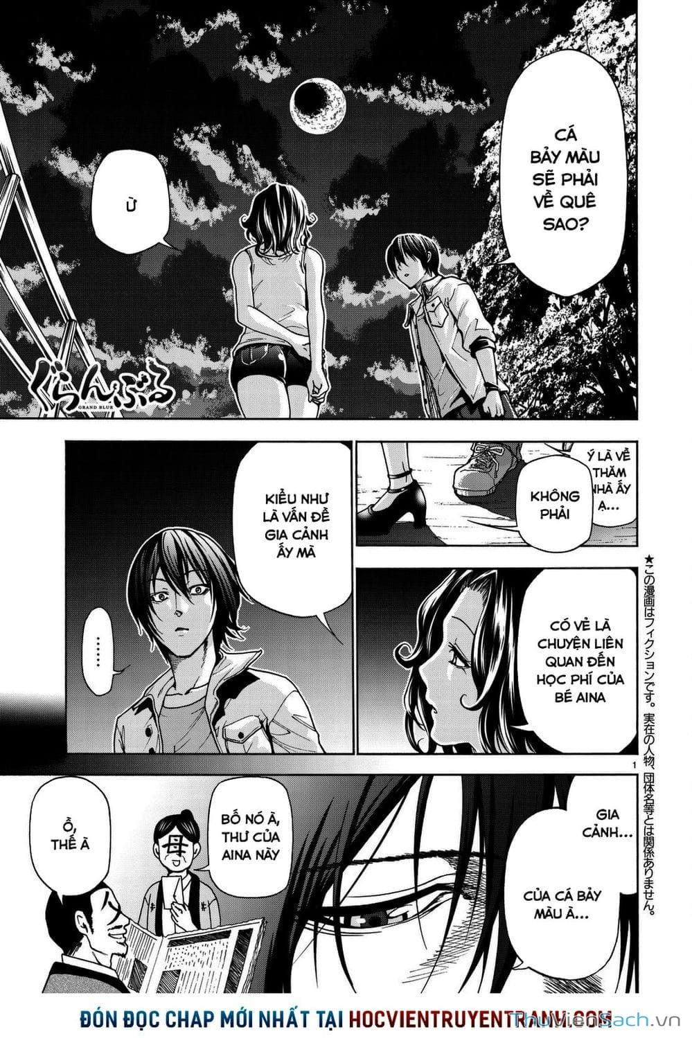 Truyện Tranh Cô Gái Thích Lặn - Grand Blue trang 3