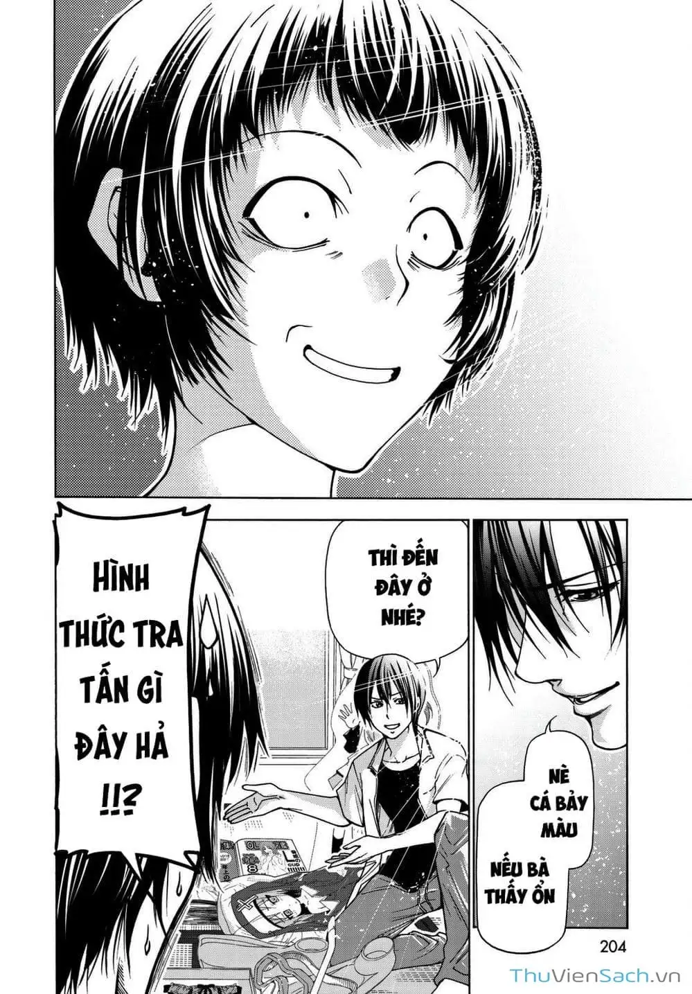 Truyện Tranh Cô Gái Thích Lặn - Grand Blue trang 3