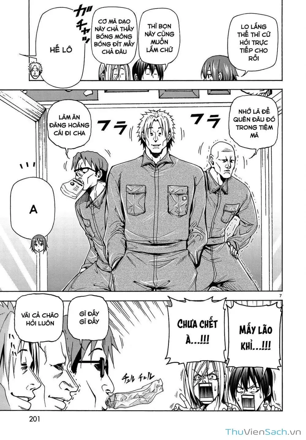 Truyện Tranh Cô Gái Thích Lặn - Grand Blue trang 3