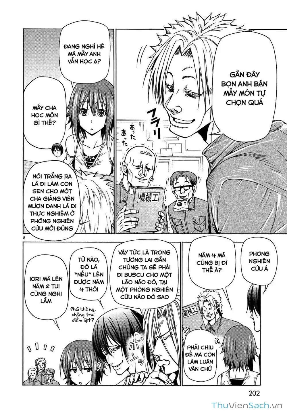 Truyện Tranh Cô Gái Thích Lặn - Grand Blue trang 3