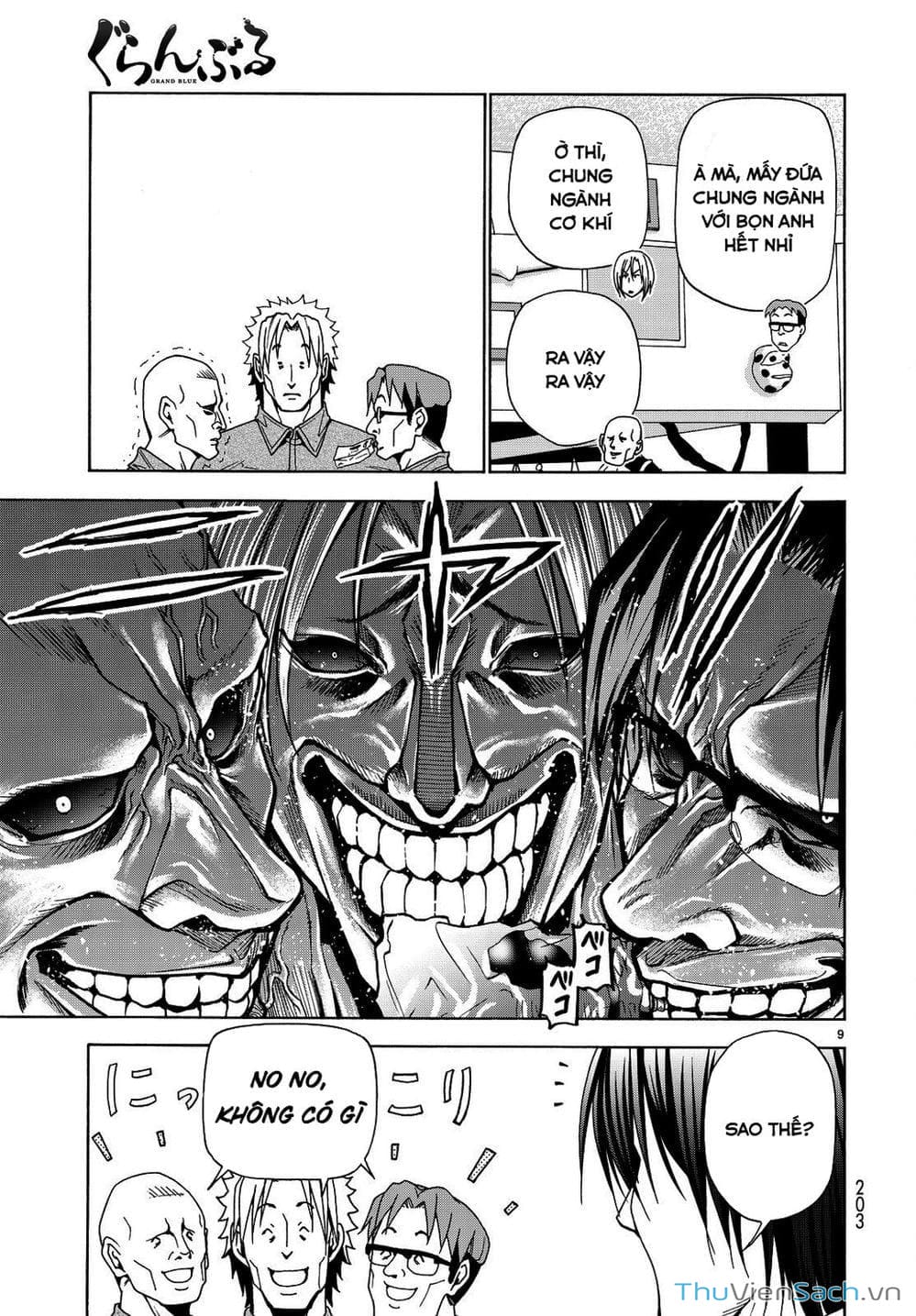 Truyện Tranh Cô Gái Thích Lặn - Grand Blue trang 3