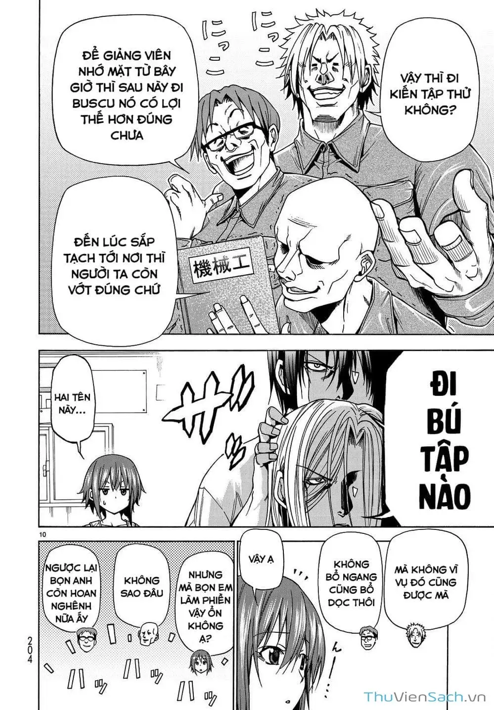 Truyện Tranh Cô Gái Thích Lặn - Grand Blue trang 3