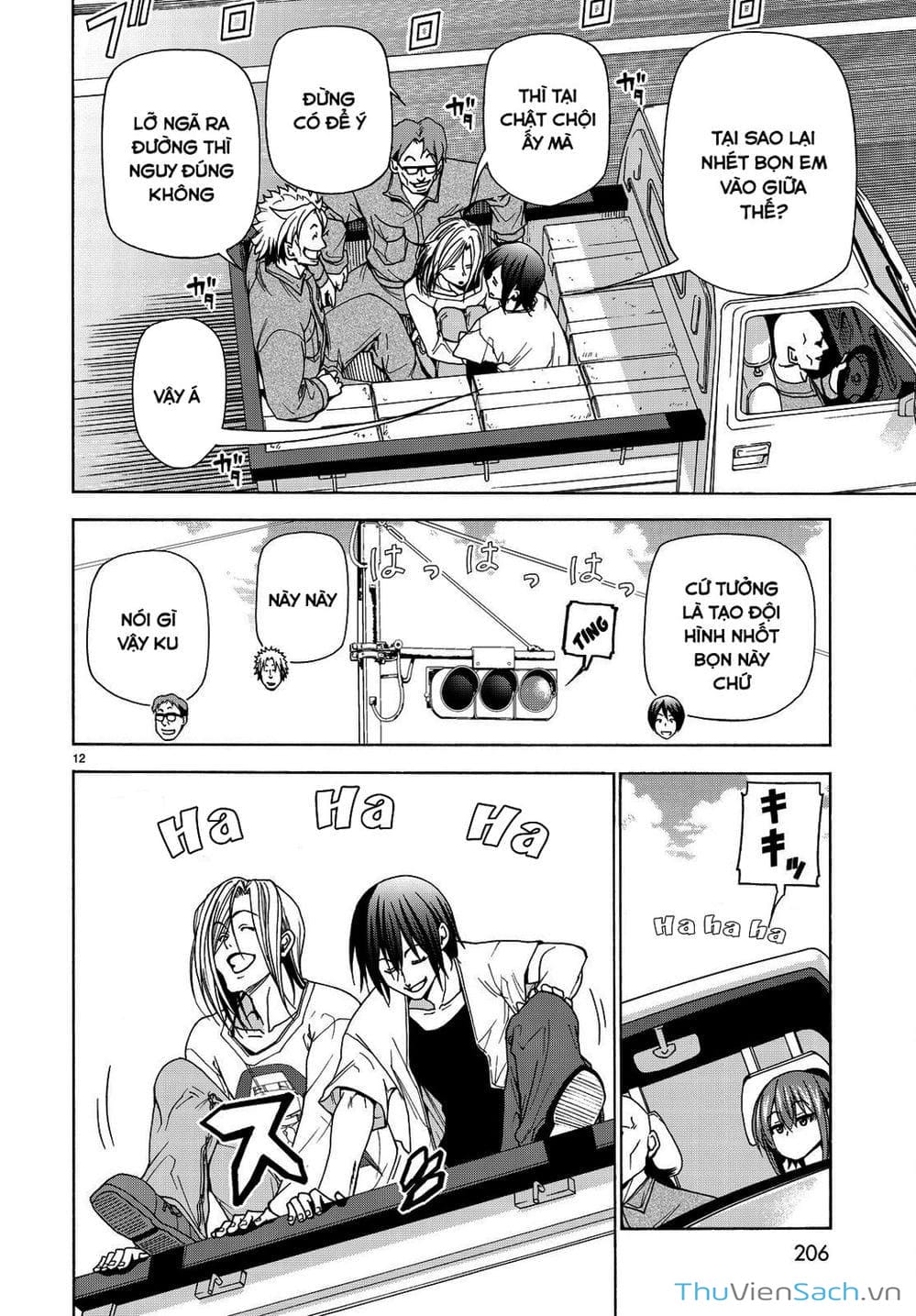 Truyện Tranh Cô Gái Thích Lặn - Grand Blue trang 3