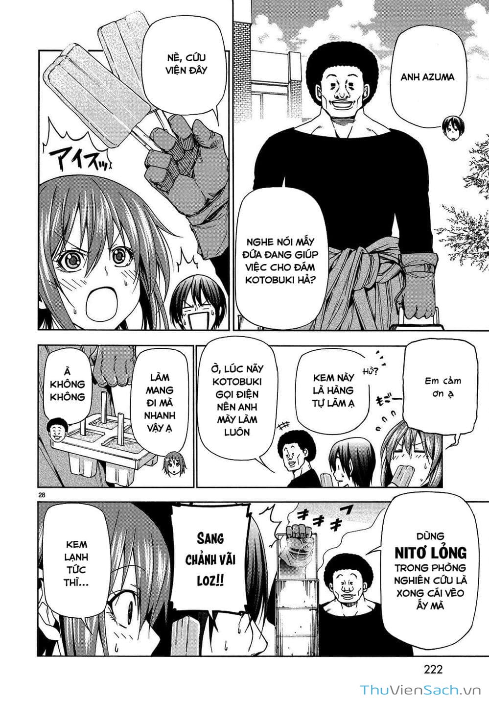 Truyện Tranh Cô Gái Thích Lặn - Grand Blue trang 3