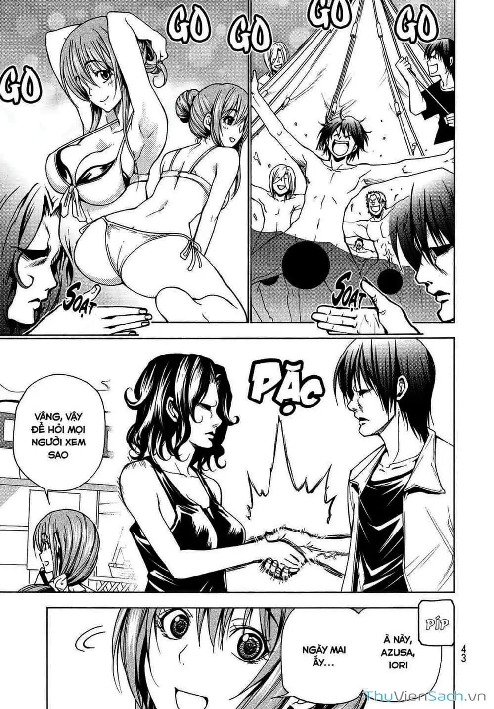 Truyện Tranh Cô Gái Thích Lặn - Grand Blue trang 3