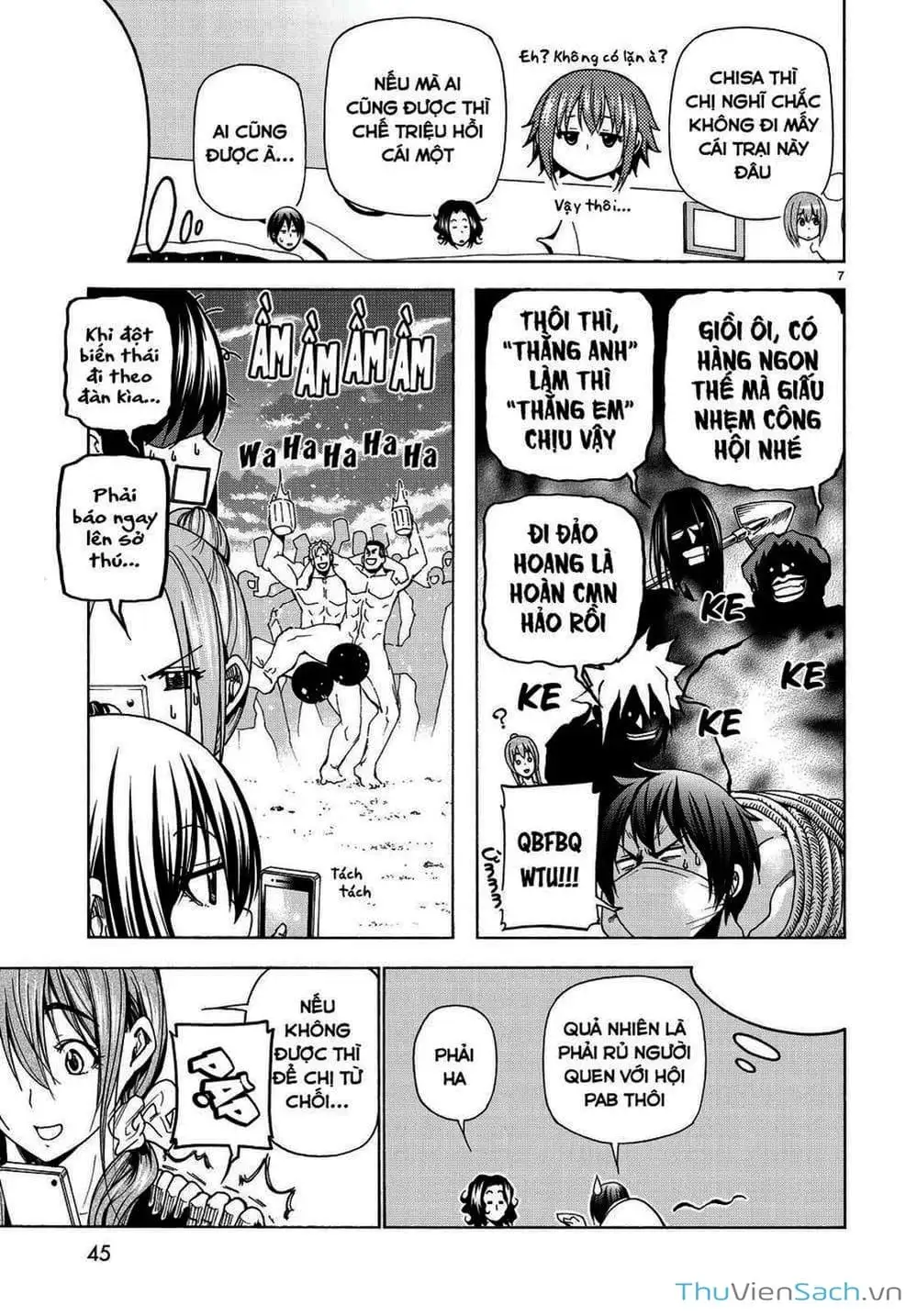 Truyện Tranh Cô Gái Thích Lặn - Grand Blue trang 3