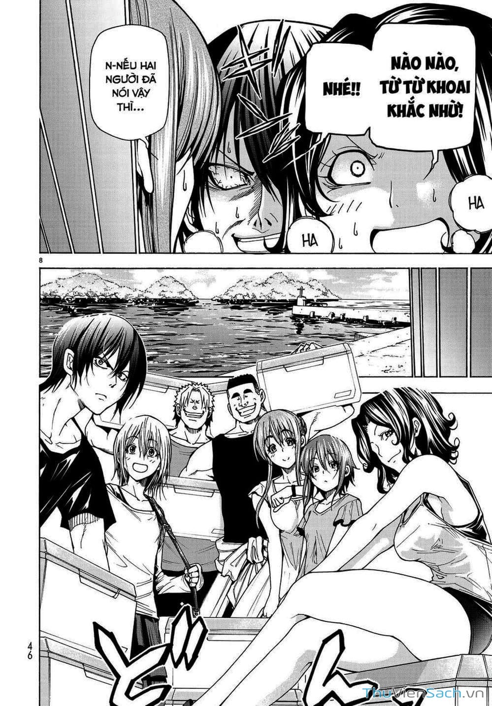 Truyện Tranh Cô Gái Thích Lặn - Grand Blue trang 3