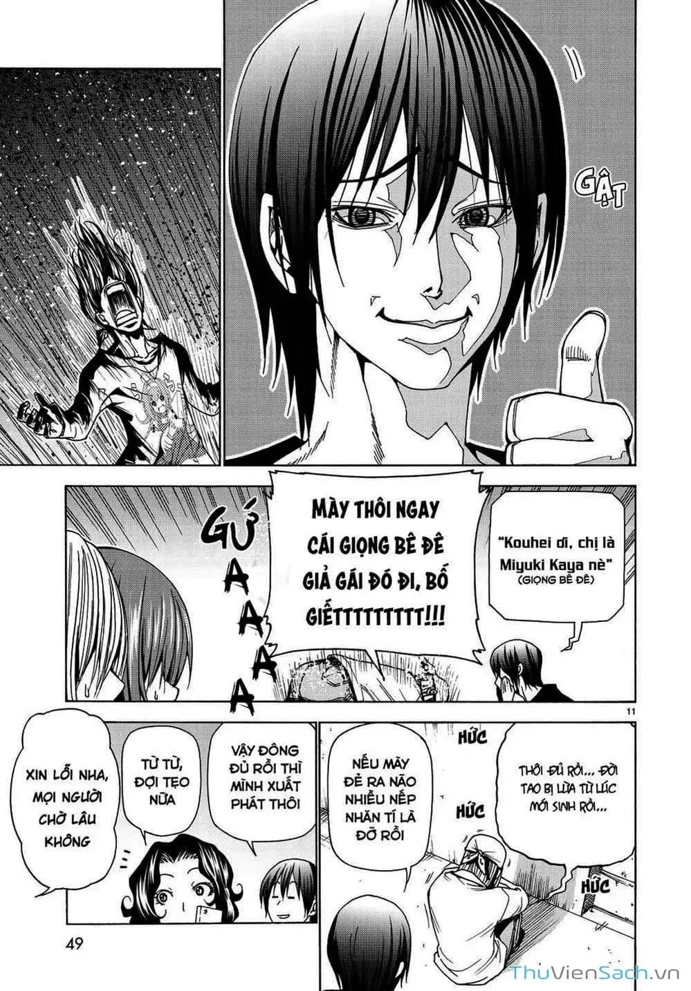 Truyện Tranh Cô Gái Thích Lặn - Grand Blue trang 3