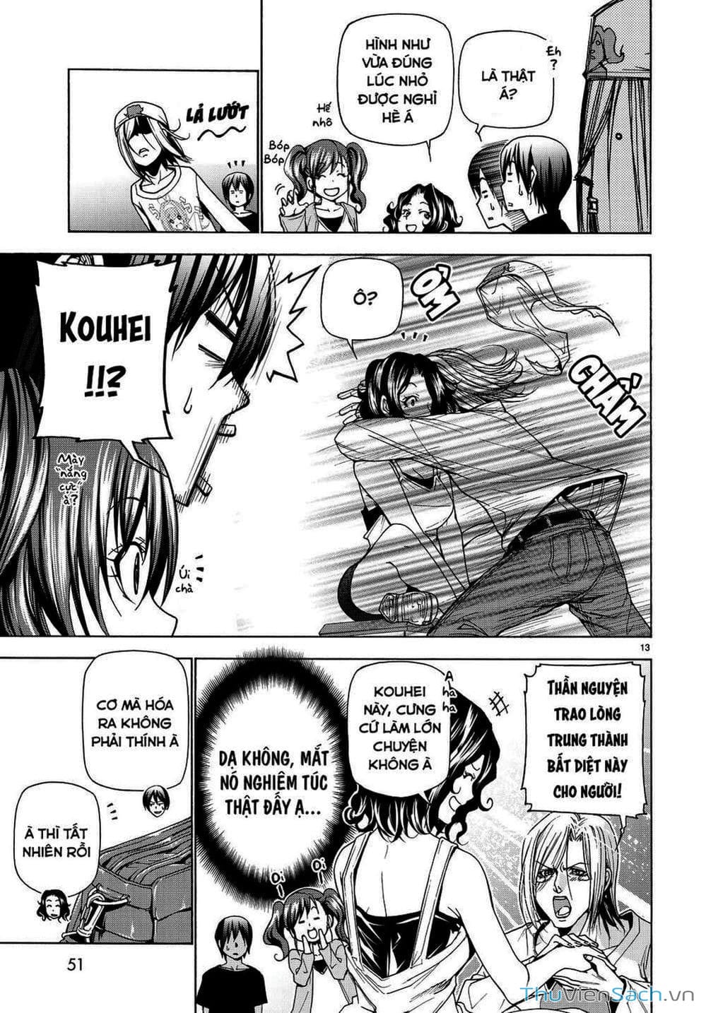 Truyện Tranh Cô Gái Thích Lặn - Grand Blue trang 3