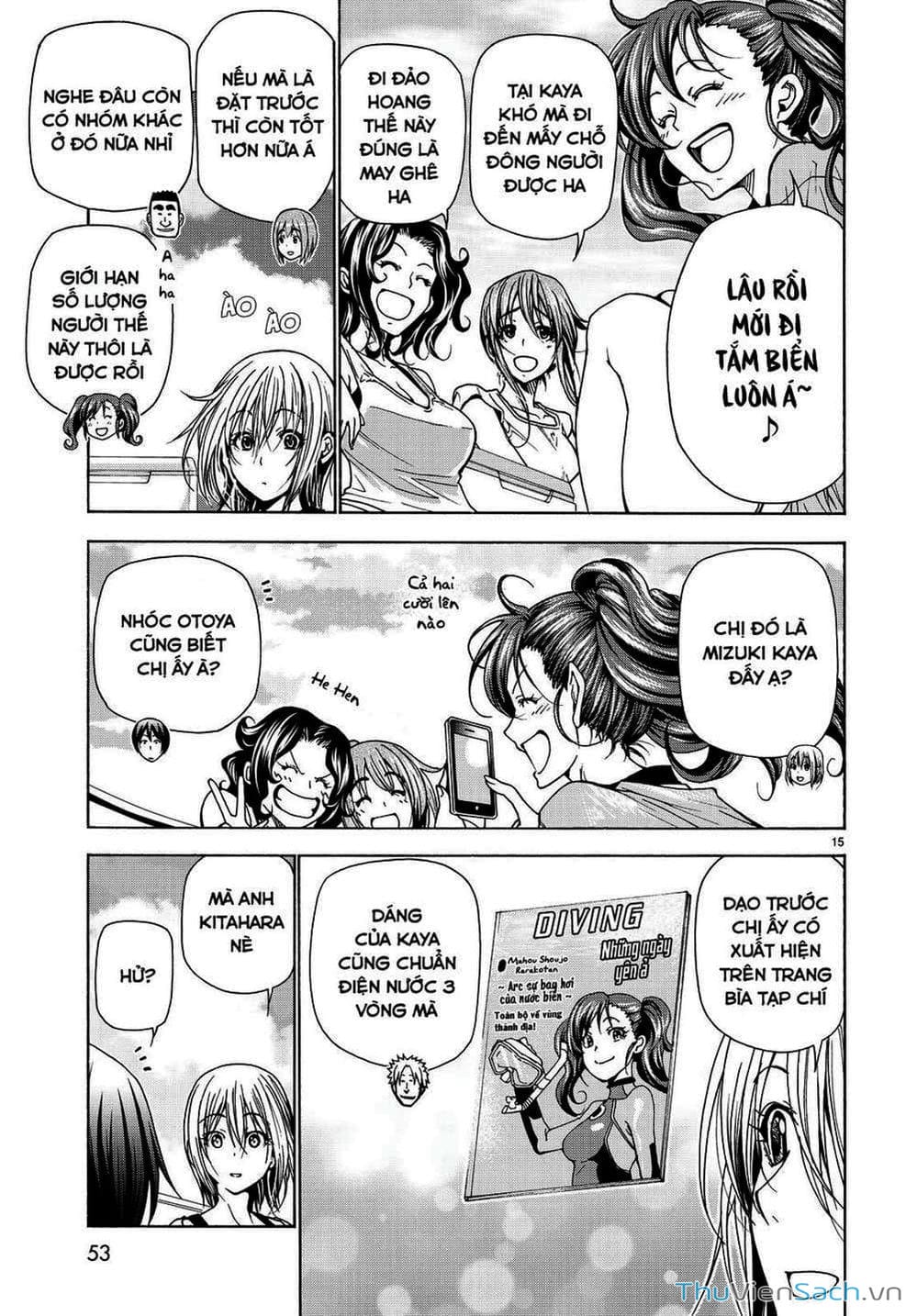 Truyện Tranh Cô Gái Thích Lặn - Grand Blue trang 3