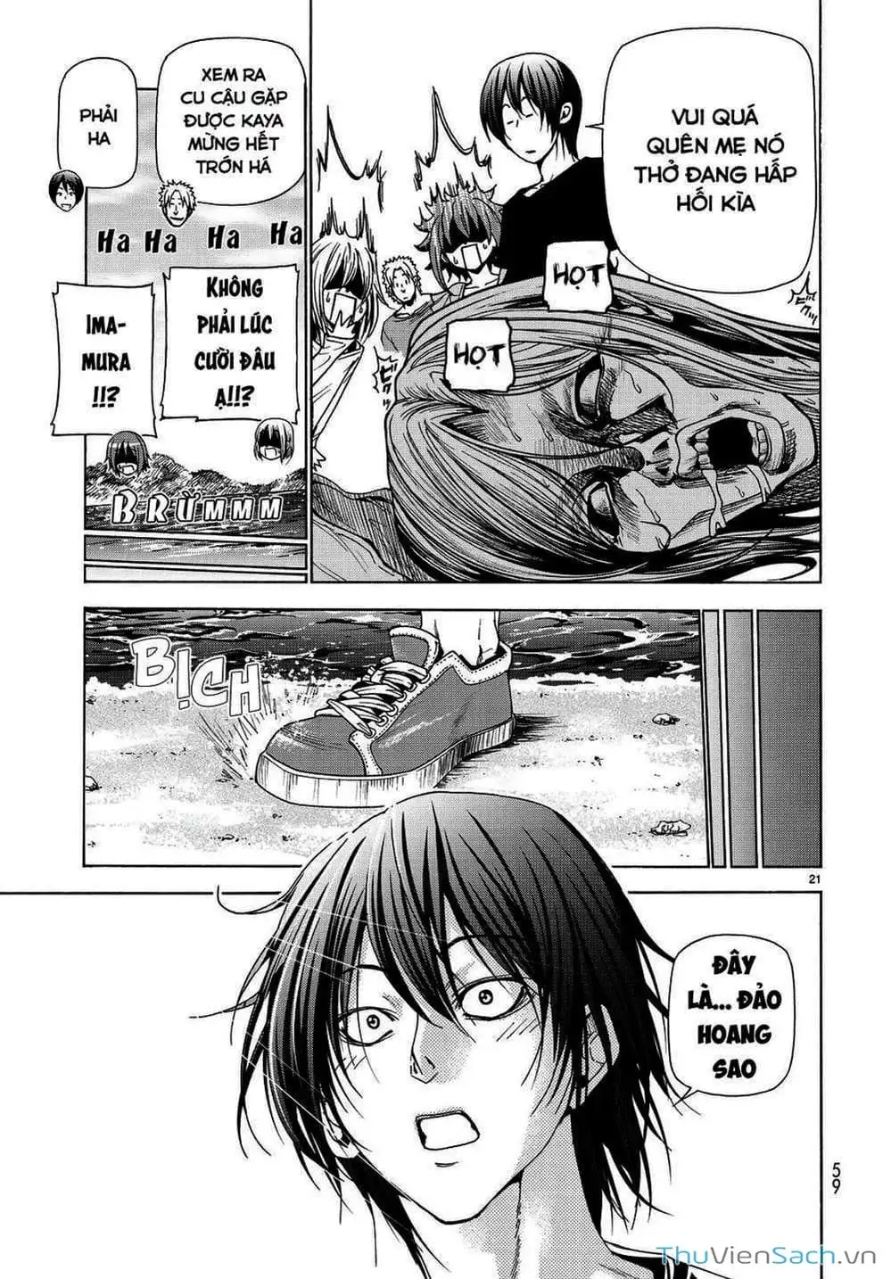 Truyện Tranh Cô Gái Thích Lặn - Grand Blue trang 3