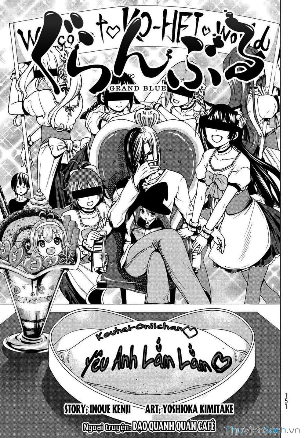 Truyện Tranh Cô Gái Thích Lặn - Grand Blue trang 3